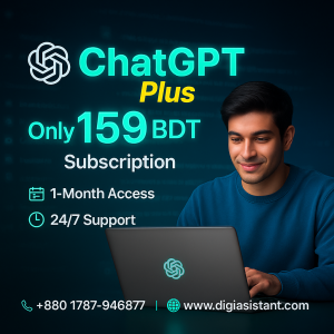ChatGPT Plus Subscription: Most cheapest price in Bangladesh